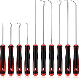 WGIDSKKI Lot de 10 Crochets et Crochets Professionnels, Mini Crochet de PréCision, Outil D